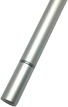 Boxwave Stylus olovkom Kompatibilan je s Atoto S8 Standard Gen 2 - Dualtip Capacitiv Stylus, Fiber Tip Disc Tip kapacitivni olovka za standard Atoto S8 Standard Gen 2 - Metalno srebro