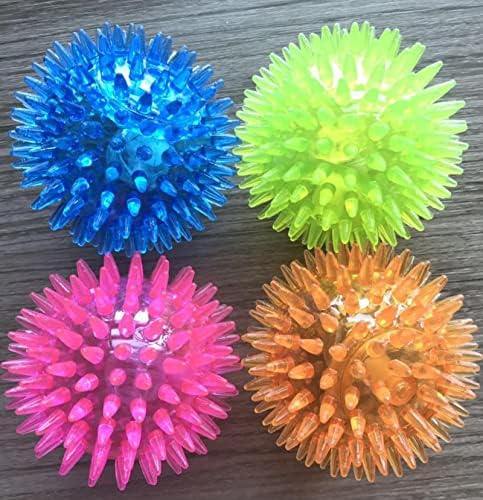 Na kućnim ljubimcima TPR TPR sa zvučnim igračkim kugličnim kugličnim ugrizom otporni na elastični ubod kuglice srednje i velike psečke igračke 6,5cm plava