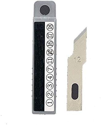 20pcs sečiva od nehrđajućeg čelika za telefonske filmove Rezač alata Graver zanat za obrtni nož DIY skalpel
