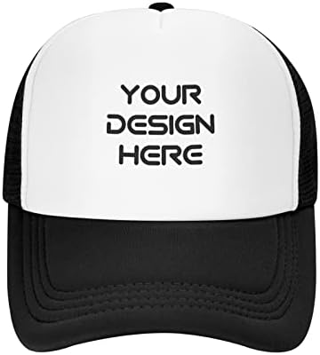 Prilagođene kape za muškarce personalizirani Tekst & fotografija, klasični kape za muškarce Snapback kamiondžija