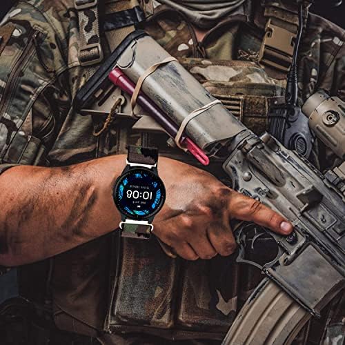 Abanen Elastic Watch Band za Garmin Venu 2 Plus / Venu SQ / Vivoactive 3, venoidni nosač za rastezljive petlje Elastični remen za ručni pojas za Samsung Galaxy Watch 4 40mm / 44mm