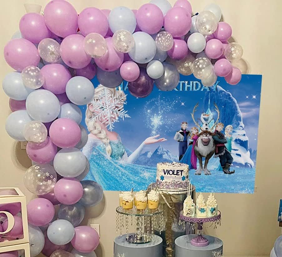 Princeza Sretan rođendan pozadina za djevojka Rođendanska zabava dekoracija princeza Tema Party torta stol dekoracija Pozadina 5x3ft