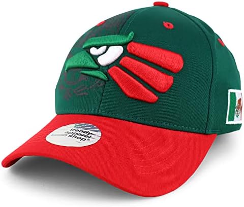 Trendy prodavnica odjeće Hecho En Mexico Eagle 3d vezena strukturirana bejzbol kapa