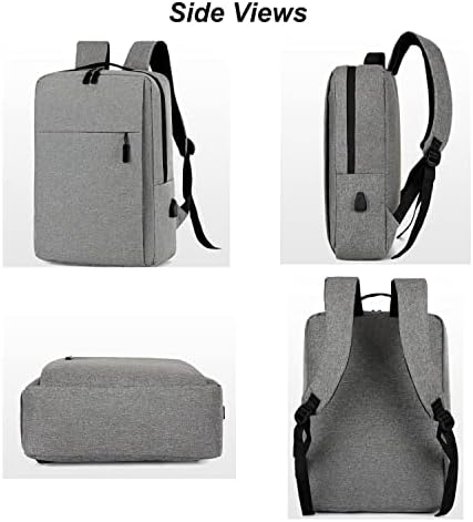 Newmoon 15,6 inčni ruksak za laptop sa USB priključkom za punjenje, pokloni za računare za muškarce i žene