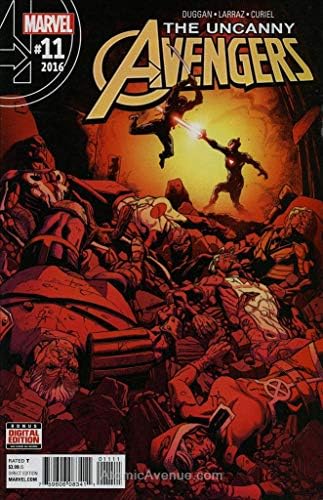 Uncanny Avengers #11 VF / NM; Marvel comic book / Ultron