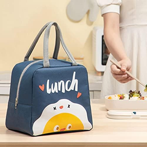 Hemoton Dječija torba za ručak Bento torba za ručak Bento torba za ručak izolovana Aluminijska Bento piknik hrana na otvorenom skladište hrane za vanjske školske torbe ručne torbe kontejneri za hranu