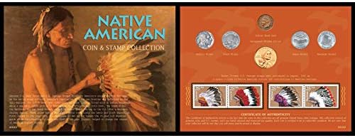 Native američke zapadne kolekcije zapad i žigove