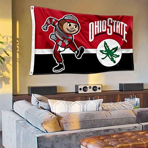 Ohio State Buckeyes 3x5 zastava bannera