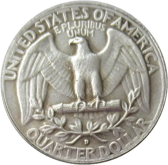 US 25-CENT Washington 1954 srebrna replika pribora za repliku