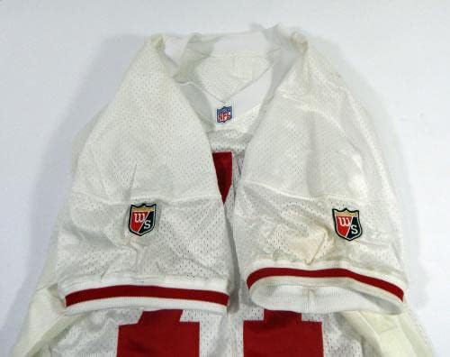 1995 San Francisco 49ers 71 Igra izdana Bijeli dres 52 DP46981 - Neincign NFL igra rabljeni dresovi