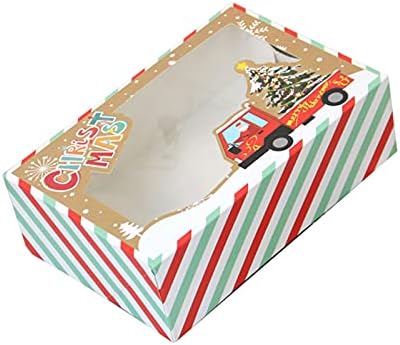 LuwslDirr kutija za biskvitu Lijep snjegović uzorak poklon kutija protiv habanja kartona