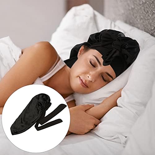 Frcolor 2 komada elastična spavaća šešir širokoigrani noćni kapi za spavanje kape za spavanje elastični