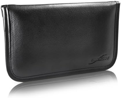 Boxwave Case kompatibilan sa realme c3 - elitnom kožnom messenger torbicom, sintetički dizajn kože kože