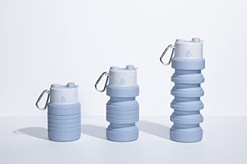 Pijte žeđnu bocu sa vodenim oblikovalima | BPA Silikon besplatan i hrani | 500ml | Pogodno i savršeno za