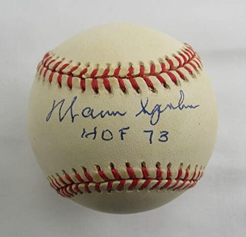 Warren Spahn potpisao je auto automatsko rawlings bejzbol w / hof ISC JSA AC15600 - autogramirani bejzbol