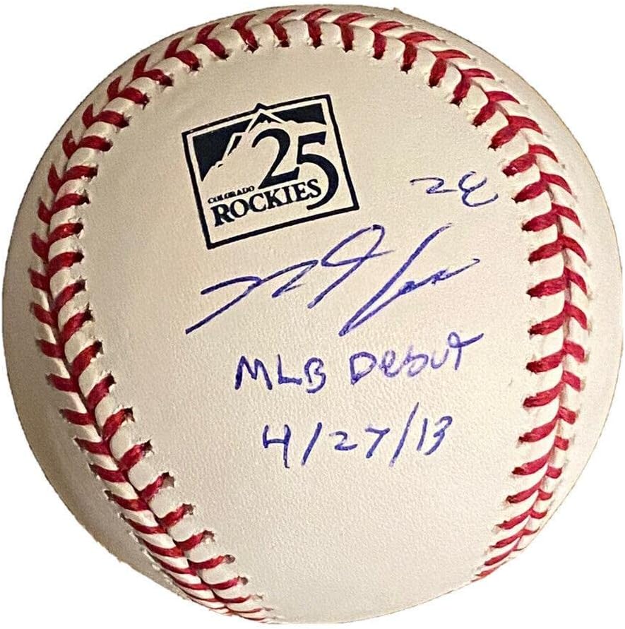 NOLAN ARENADO potpisao MLB debi Rokeni 25. godišnjica bejzbol JSA kardinali - autogramirani bejzbol