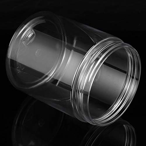 ZEONHEI 30 kom 8 oz plastičnih tegli sa poklopcem, prozirna kozmetička posuda bez BPA prozirna bočica sa širokim ustima za kremu za hranu džem Glitter DIY kupaonica kuhinja