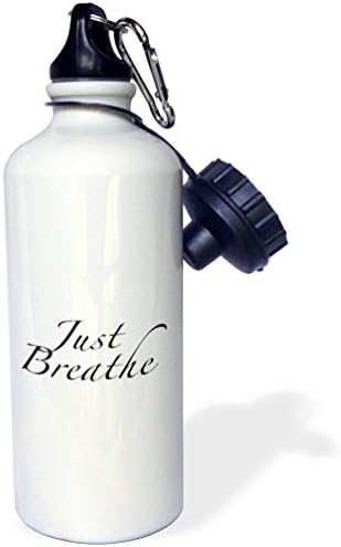 3Droza Samo disanje boca za sportsku vodu, 21 oz, bijela