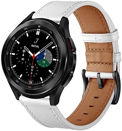 Jiaruiya 20mm originalna kožna traka Kompatibilna sa Samsung Galaxy Watch 4 bend 40mm 44mm 2021 Galaxy Watch