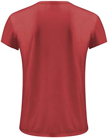 Xxbr Muška modna proljetna ljetna casual kratkih rukava o vratu tiskane majice Top Tees Atletic odjeća