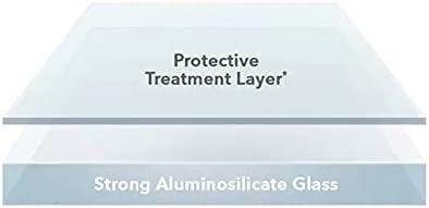 ZAGG InvisibleShield Glass Elite+ Zaštita ekrana za iPhone 11 i iPhone XR – antimikrobna tehnologija, ClearPrint