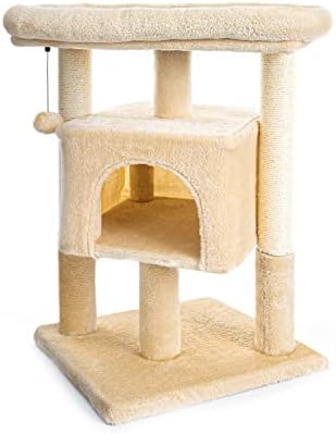 Yuehappy Cat Tree Tower za velike mačke CAT CONDO za odrasle mačke sa sisalnim ogrebotinama, kućne kuće