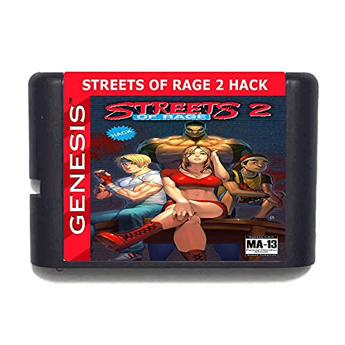 Devone ulice bijesa 2 Hack NTSC-USA igara za igru ​​za 16-bitni Sega Mega Drive za Genesis
