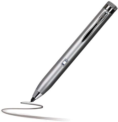 Bronel Silver Mini Fine Point Digital Active Stylus olovka Kompatibilan je sa Lenovo Legion Y540 15,6 inčni igrački laptop