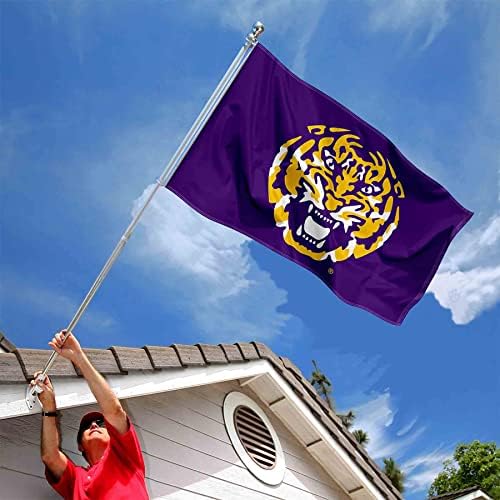 Fakulteti i baneri Co. Louisiana State LSU tigrovi zastava tigra