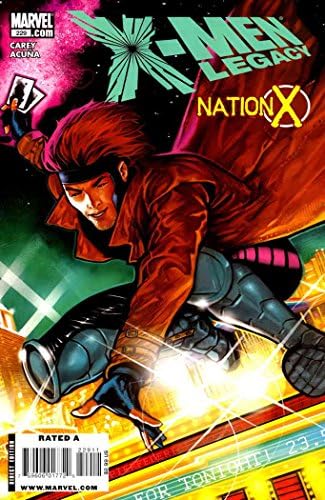 X-Men: naslijeđe #229 VF ; Marvel comic book / Mike Carey Nation X