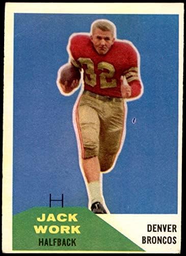 1960 Fleer # 22 Alan Cann New England Patriots Dean's Cards 2 - Dobri patrioti