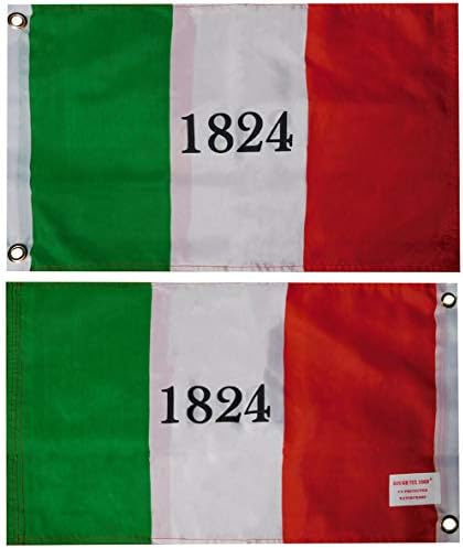 Američka veleprodaja superstore Alamo 1824 Originalni Texas Dvostrani 100D Woven Poly najlon 12 X18 zastava