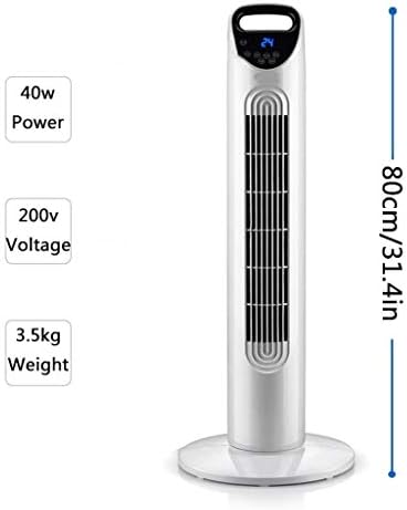 ISOBU LILIANG - - Evaporativni Hladnjaci Tower Fan, 3-brzinski prenosivi oscilirajući ventilator, daljinski