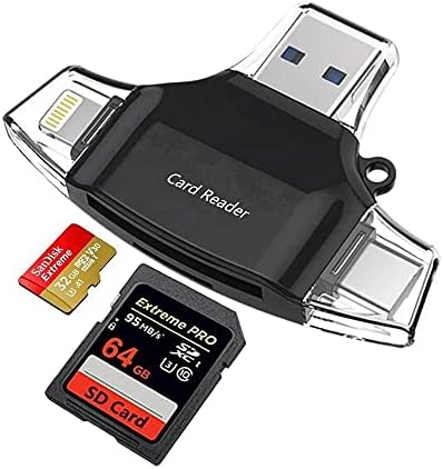 BoxWave Smart Gadget kompatibilan sa TCL 40 se-Allreader čitač SD kartica, čitač microSD kartica SD kompaktni