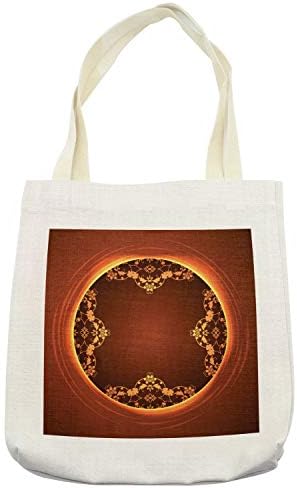 AMBESONNE etnička torba, botanički ukras Mandala inspirirana obilja različitog dizajna, platna plaža za