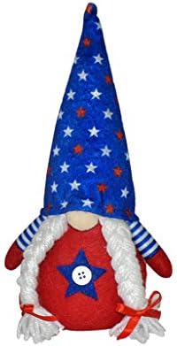 Steroza patriotski GNOME američki predsjednik zasebne ukras za veterane dan figurica figurica
