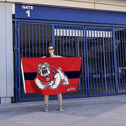 NCAA Fresno State Bulldogs 3 'x 5' zastava bannera - Jednostrana - unutarnji ili vanjski - kućni dekor napravio