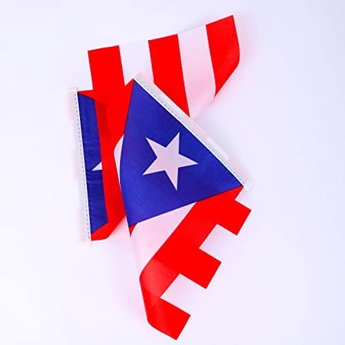 FWIW Portoriko Portorička zastava Portoriko Portoriko Zastava za stolu Mali mini purtoriko Office Desk za