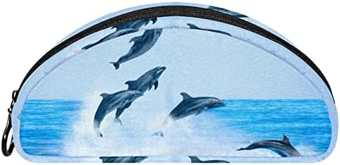 Tbouobt vrećica za šminku Travel Cosmetic torbica torbica torbica sa patentnim zatvaračem, ocean životinja