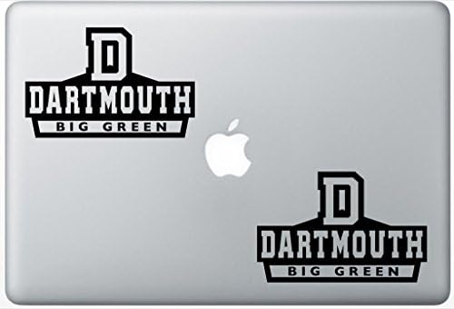 Dartmouth College FlashDecals0160 Set od dva , naljepnica, Naljepnica, Laptop, Ipad, auto, kamion