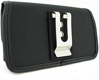 Crna Čvrsta platna bočna kućišta torbica za kaznu kamen za iPhone 6 Plus, 6S Plus, 7 Plus, 8 Plus - Google
