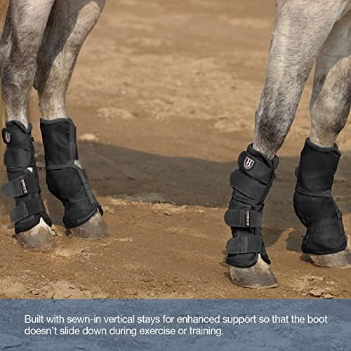 Harrison Howard Horse Fly Boots Perfect Contoured Fit štitnici za noge guste mrežaste čizme sa ventiliranom
