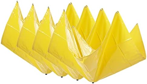 MyTee proizvodi 10 'x 10' odvodni tarp - Krovni strop curenja Drip Diverter Tarp Heavy Duty - žuta