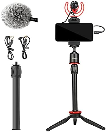 MOURIV VK - T1 PRO Video Oprema za pametne telefone sa Mini stativom, držačem telefona i Video mikrofonom