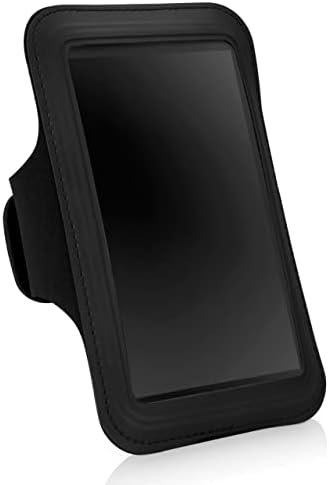 Boxwave futrola za LG K8S - Sportska ručica, podesiva traka za vježbanje i trčanje za LG K8S - Jet Black