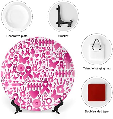 Tehnologija za dojke Keramička kost Kina Dekorativne ploče sa štandom viseći ukrasima Ploče za večeru