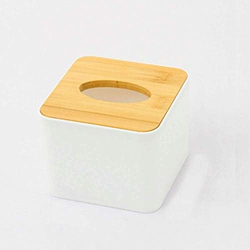 JYDQM drveni bambusov tkivni tkivni poklopac tkiva - ECO Friendly Povuci Cube Dispenser - Dekorativni držač
