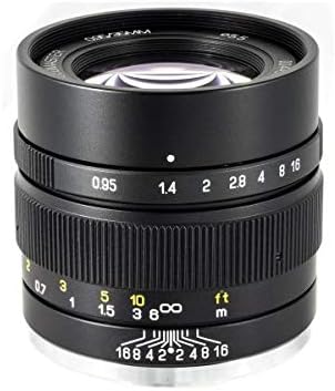 Mitakon Speedmaster 35mm f / 0.95 Mark II objektiv za Fuji X kamere bez ogledala - Crna
