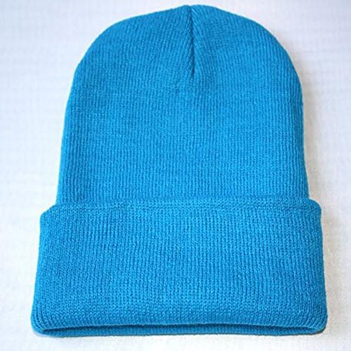 Pletene kape za žene muškarci pletenje uniseks topli skijaški šešir Slouchy Hop Hip zimske bejzbol kape