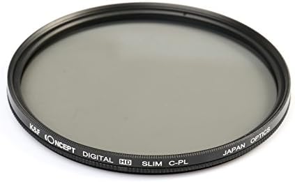 62 mm Polarizacijski filter, K & F Cplularni polarijsko polarijsko polarizer 62 mm Super Tanak multi obloženi